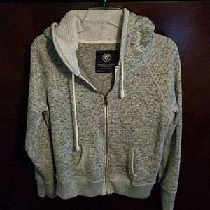 American eagle zip hoodie